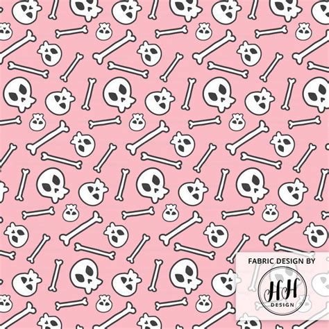 skull metallic pink fabric|Pink Skull Fabric by the Yard .